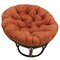 44-inch Solid Micro Suede Papasan Cushion (Fits 42-inch Papasan Frame) - Spice